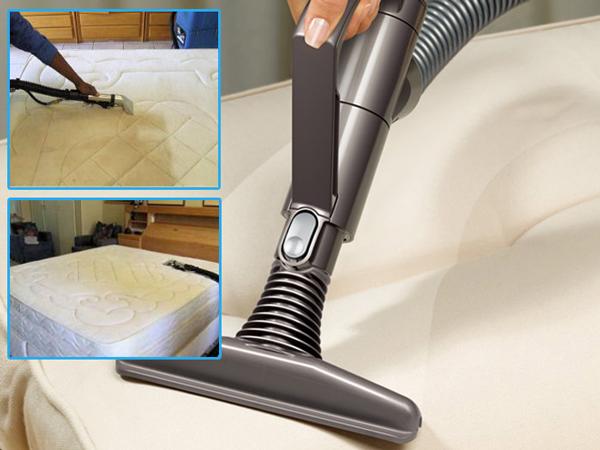 Hình ảnh Nệm được giặt bởi đội ngủ BeeClean.vn